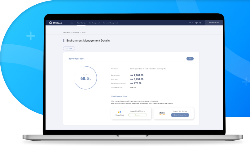 Environment-Separated Account Integration